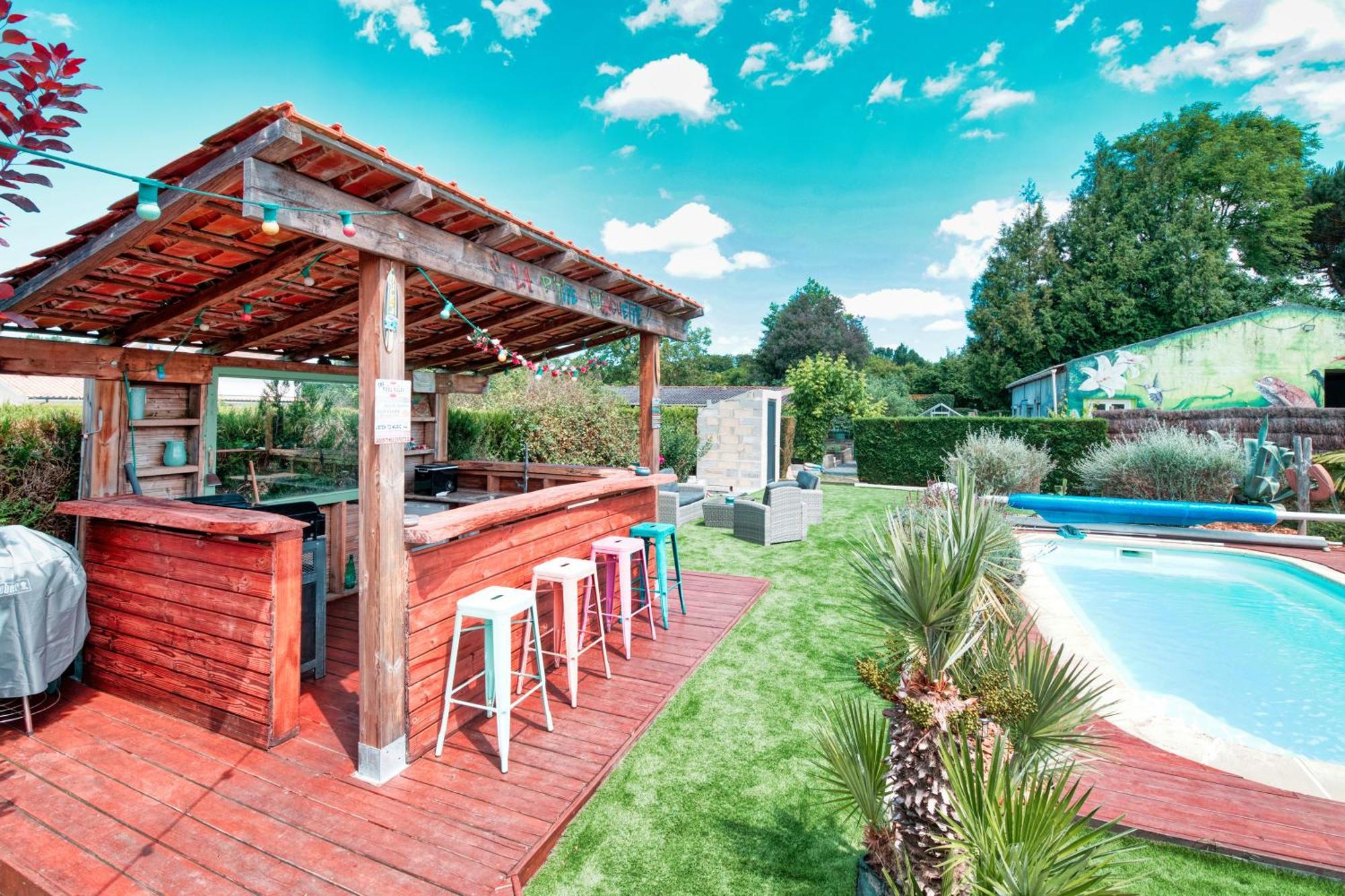 Villa La P'Tite Guinguette Salles  Kültér fotó